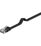 Cablu UTP Cat6 patch cord 7m cupru negru Goobay