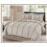 Cumpara ieftin Set Cuvertura de Pat din Bumbac Satinat, 3 Piese - PIT278