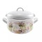 Cratita smaltuita cu capac, model Lavanda, 20 cm Handy KitchenServ