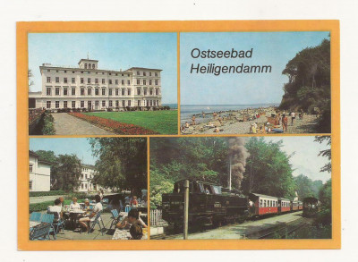 SG1 - Carte Postala - Germania -DDR - Ostseebad Heiligendamm, Circulata 1989 foto