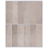 vidaXL Plăci dreptunghiulare 10 pcs Cafea Bej 29 x 23 x 0,08 cm 42046177