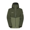 Jachetă MAMMUT Alto Guide HS Hooded marsh/dark marsh L