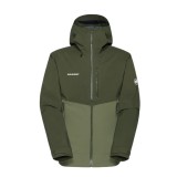 Jachetă MAMMUT Alto Guide HS Hooded marsh/dark marsh XL