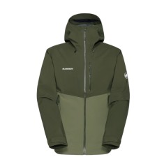 Jachetă MAMMUT Alto Guide HS Hooded marsh/dark marsh XL