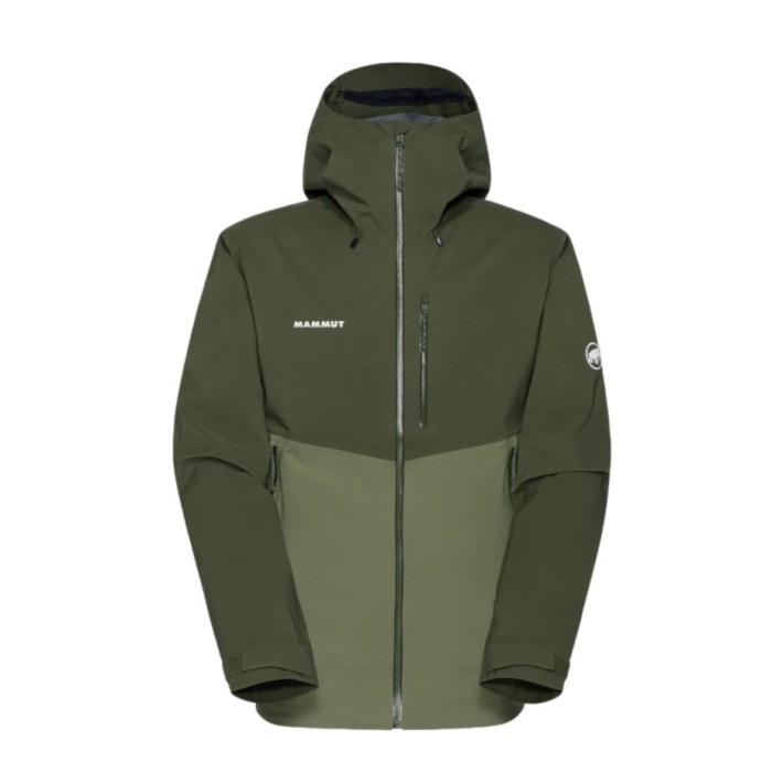 Jachetă MAMMUT Alto Guide HS Hooded marsh/dark marsh L