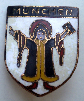 I.257 INSIGNA GERMANIA MUNCHEN M&amp;Uuml;NCHEN M&amp;uuml;nchener Kindl email 17/14mm foto