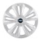 Set 4 capace roti pentru Ford, model Terra Gray, R15