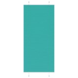 Jaluzea plisată verde petrol 85x200 cm Lățime țesătură 84,4 cm