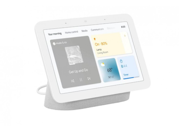 BOXE portabile Google Nest Hub 2 White &quot;GA01331&quot; (timbru verde 0.8 lei)