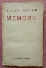 Memorii 11900-1916. Editura Cugetarea, 1931 - Eugen Lovinescu