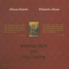 |Romania, LP 1935b/2012, Sfintele Pasti, album filatelic