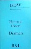 Henrik Ibsen - Dramen, Teatru German, Rutten &amp; Loening, Biblioteca de Literatura, Piese de Teatru, Colectie, Ibsen