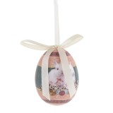 Cumpara ieftin Set 12 oua Rabbits 4 cm x 6 cm, Inart