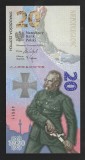 POLONIA 20 ZLOTI / ZLOTYCH 2020 , UNC , P- 194a , 100 Ani - Batalia de la VARSOVIA , necirculata , in Folder bancar + pliant