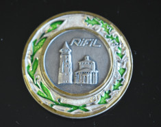 Medalie RIFIL Piatra Neamt - Romania Italia 1973-1993 foto