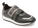 Cumpara ieftin Pantofi sport ERISMA maro, 135697F, din material textil si piele naturala