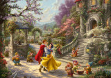 Puzzle 1000 piese - Thomas Kinkade - Disney - Dancing with The Prince | Schmidt