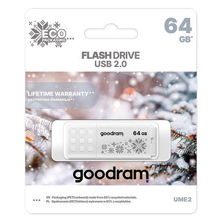 FLASH DRIVE 64GB USB 2.0 UME2 WINTER GOODRAM