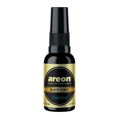 Odorizant auto spray Areon Black Force, tortuga, 30 ml foto