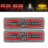 Set 2 lampi led cu neon si semnalizare dinamica 12v-24v