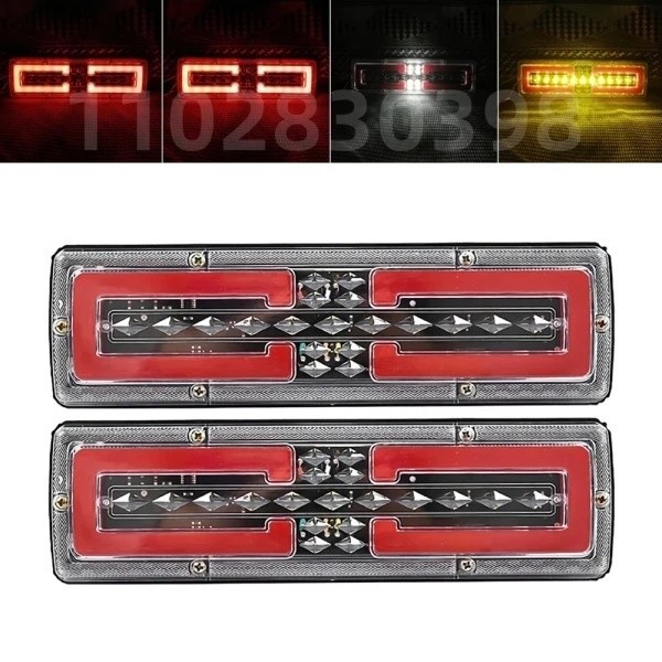 set 2 lampi led cu neon si semnalizare dinamica 12v-24v