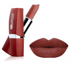 Ruj Mat Profesional Kiss Beauty CC Lips 6 Naked Burgundy foto