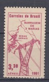 BRAZILIA 1961 BARAJE SERIE MNH