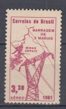 BRAZILIA 1961 BARAJE SERIE MNH, Nestampilat