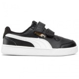 Puma Shuffle V Ps Black- White- 375689-03 375689-03-32.5
