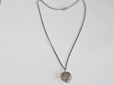 Colier argint cu pandantiv inima #4175
