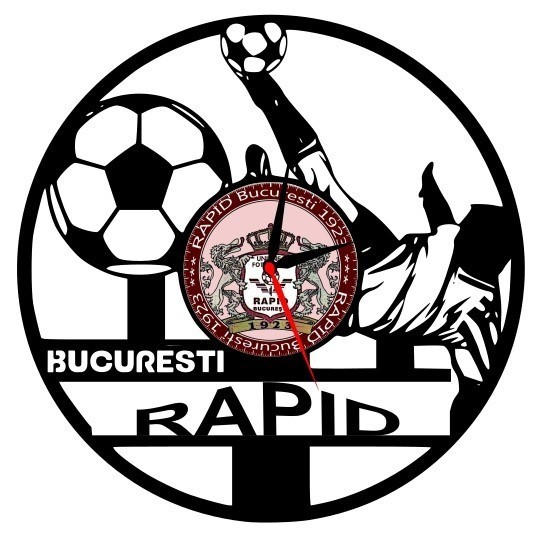 F.C. RAPID BUCURESTI - ceas de perete