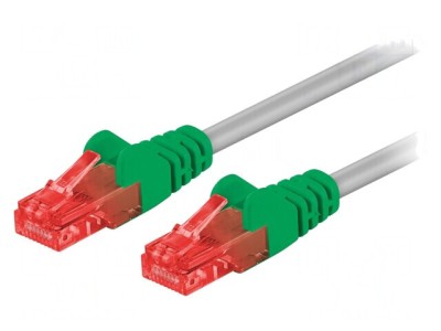 Patch Cord Ethernet Cat6 2m Gri foto