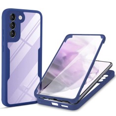 Husa 360&amp;Atilde;&amp;sbquo;&amp;Acirc;&amp;deg; Samsung Galaxy S23 Techsuit ColorVerse, albastru foto