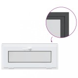 Cumpara ieftin Fereastra de subsol RISOR 90x40 cm inclinat 2 geamuri Antracit