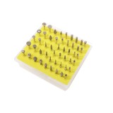 Set 50 freze diamantate pentru biax, tija prindere 3 mm