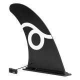 Inotatoare centrala SUP pentru placa gonflabila, Slide-In 22x18 cm, neagra
