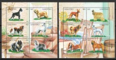 Lesotho 1999 Mi 1445/50 + 1451/56 MNH - Caini foto