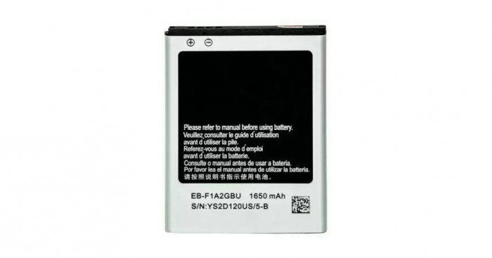 Acumulator pentru Samsung Galaxy S2/S2 Plus, EB-F1A2GBU, 1650 mAh