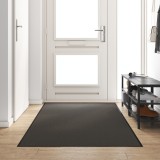 Preș de ușă rectangular, antracit, 120x300 cm