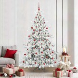 VidaXL Brad de Crăciun artificial cu ramuri articulare 210cm PVC 3397731