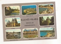 FA80 -Carte Postala- FRANTA - L&#039;Ille et Vilaine, circulata 1992