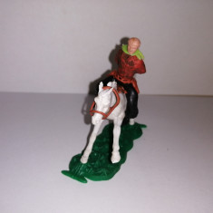 bnk jc Figurina de plastic - cowboy calare - Hong Kong copie Timpo