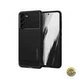 Husa pentru Samsung Galaxy S21 FE 5G G990 Spigen Rugged Armor Neagra ACS03049