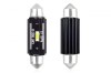 Set becuri auto cu LED CANBUS sofit compatibil C5W 1 SMD 41mm Alb 12/24V,, Amio