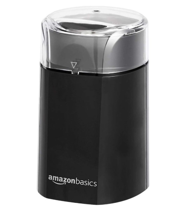 Rasnita electrica de cafea Amazon Basics neagra - SECOND