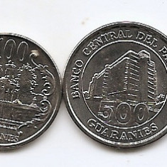 Paraguay Set 4B - 50, 100, 500, 1.000 Guaranies - 2007/14, DG1, UNC !!!