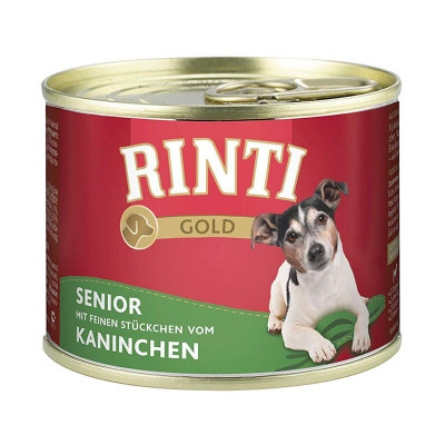 Rinti Gold Senior conservă cu carne de iepure 185 g foto