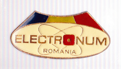 AMS# - INSIGNA ELECTRONUM 1970 ROMANIA, email la rece foto