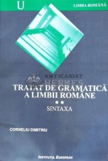 Tratat de gramatica a limbii romane, volumul 2. Sintaxa - 2002 - Corneliu Dimitriu (W9)