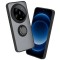 Husa Xiaomi 14 Ultra Techsuit Glinth cu inel suport stand magnetic, negru